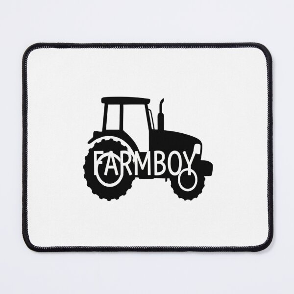 Item preview, Farm Boy Tractor Silhouette designed and sold by FreeArt2.