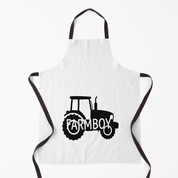 Item preview, Farm Boy Tractor Silhouette designed and sold by FreeArt2.