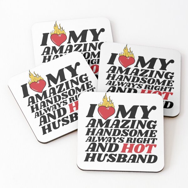 Item preview, I Love My Hot Husband designed and sold by MixedVibes Co..