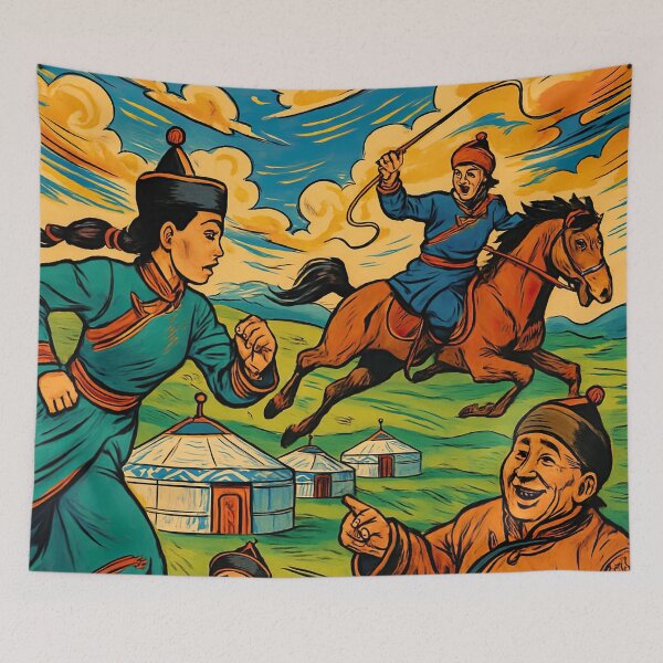 Item preview, Inner Mongolia, China  | Comics stylCartoone -  designed and sold by ComicsFactory.