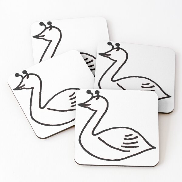 Item preview, Duck Alien Black Line designed and sold by Ariadnakin Dragomiroff.