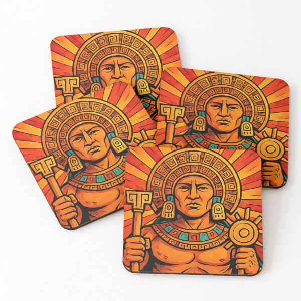Item preview, Inti, Incan sun god | Comics stylCartoone -  designed and sold by ComicsFactory.