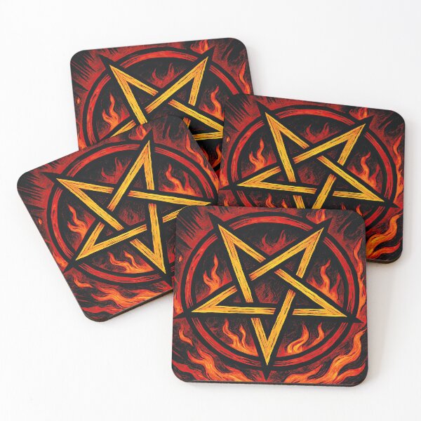 Item preview, Inverted pentagram | Comics stylCartoone -  designed and sold by ComicsFactory.