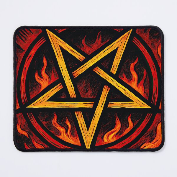 Item preview, Inverted pentagram | Comics stylCartoone - designed and sold by ComicsFactory.