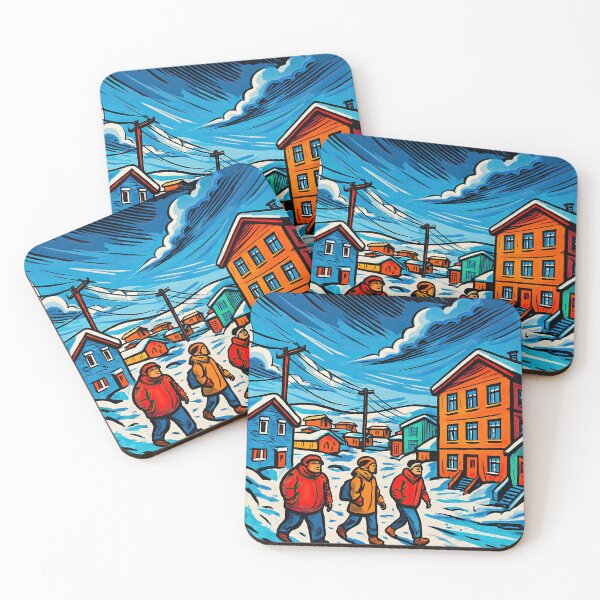 Item preview, Iqaluit, city | Comics stylCartoone -  designed and sold by ComicsFactory.