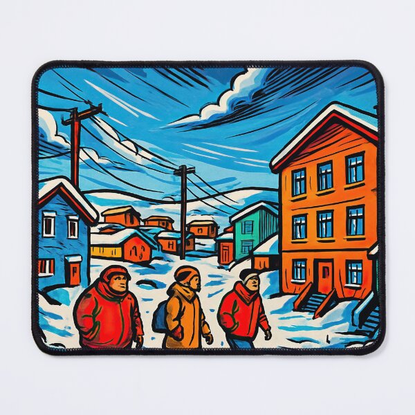 Item preview, Iqaluit, city | Comics stylCartoone - designed and sold by ComicsFactory.