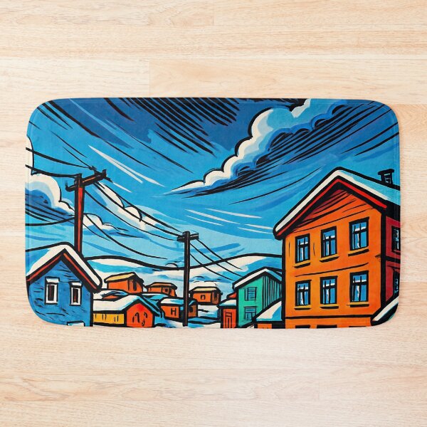 Item preview, Iqaluit, city | Comics stylCartoone -  designed and sold by ComicsFactory.