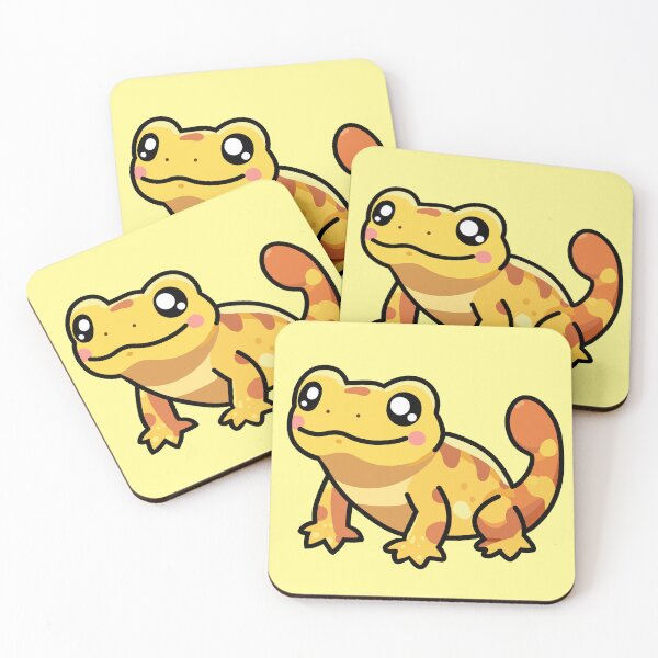 Item preview, Kawaii Lizard - Warm Cute Aesthetic designed and sold by MartynaKanik.