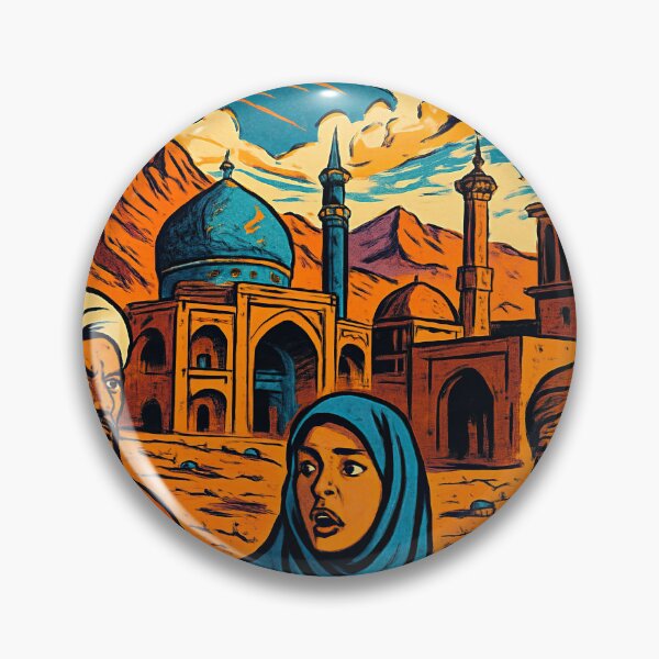 Item preview, Iran landscape | Comics stylCartoone -  designed and sold by ComicsFactory.
