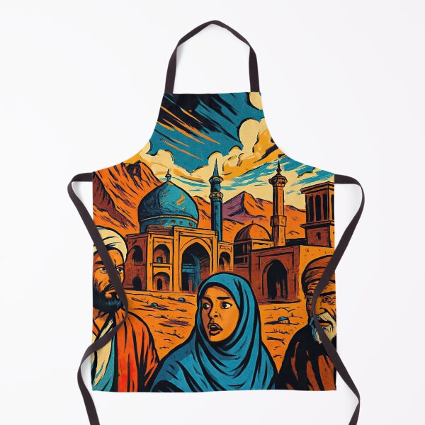 Item preview, Iran landscape | Comics stylCartoone - designed and sold by ComicsFactory.