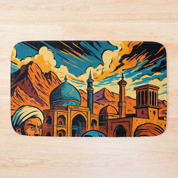 Item preview, Iran landscape | Comics stylCartoone -  designed and sold by ComicsFactory.