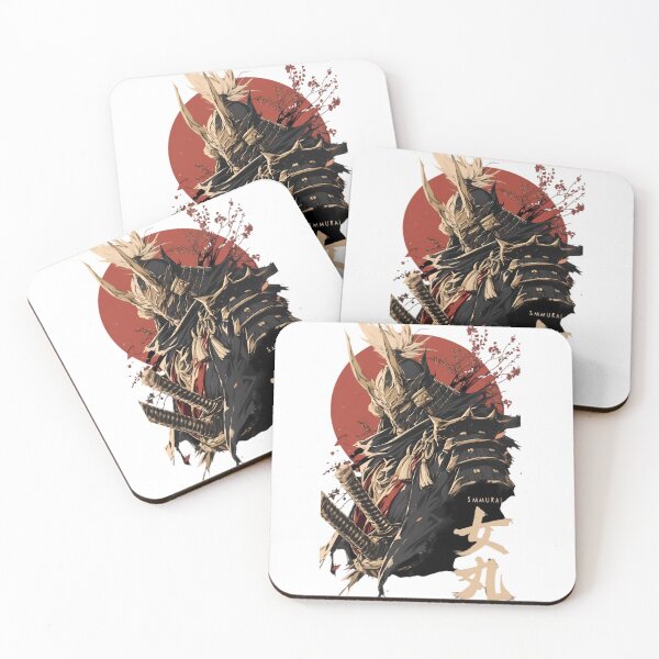 Item preview, Demonic Samurai Warrior | Dark Japanese Ronin Art designed and sold by Dyan4.