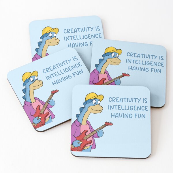 Item preview, Creativity is Intelligence Having Fun designed and sold by VtopiaStories.