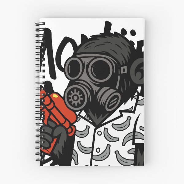 Item preview, MONKEY MARK – Gas Mask Ape designed and sold by DixTartare.