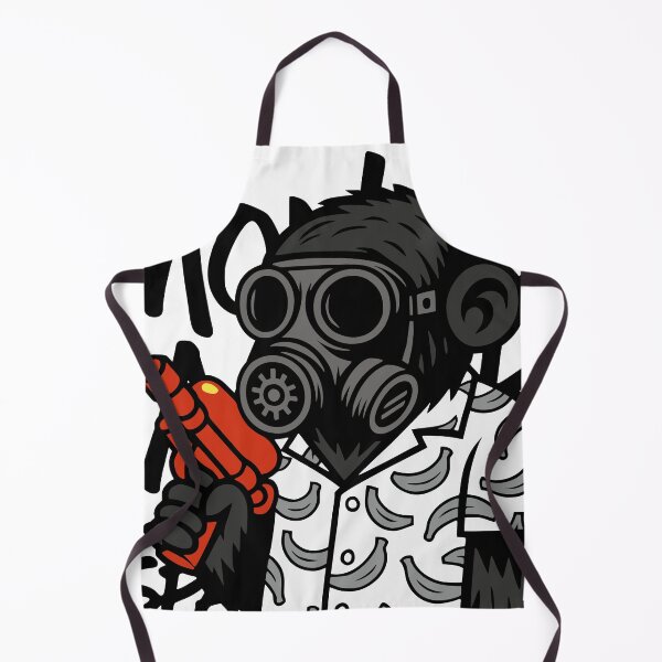 Item preview, MONKEY MARK – Gas Mask Ape designed and sold by DixTartare.