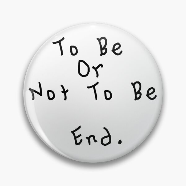 Item preview, To Be or Not To Be designed and sold by Ariadnakin Dragomiroff.