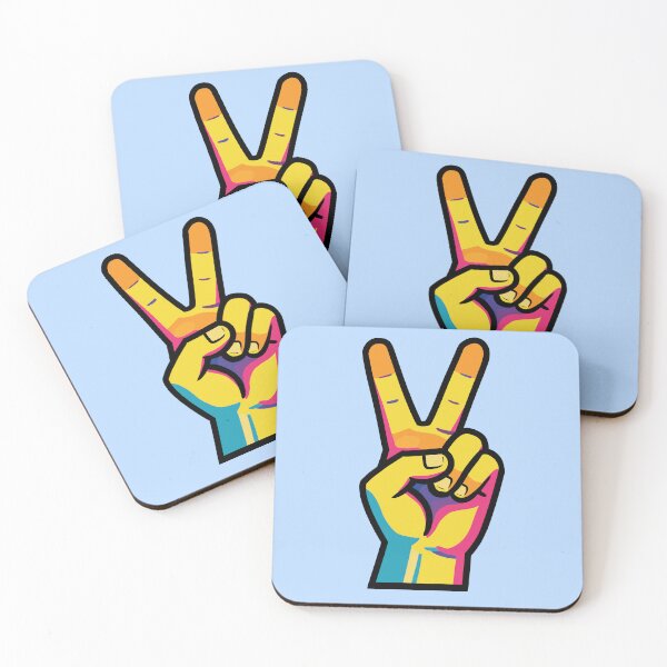Item preview, Colorful Peace Sign- Bold Street Art Design designed and sold by MartynaKanik.