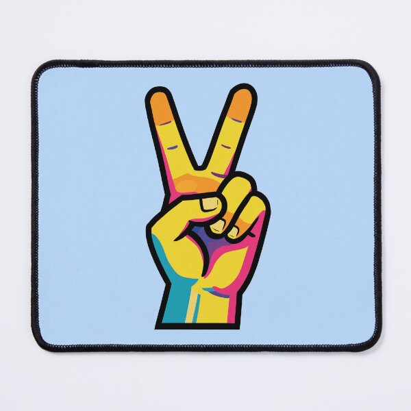 Item preview, Colorful Peace Sign- Bold Street Art Design designed and sold by MartynaKanik.