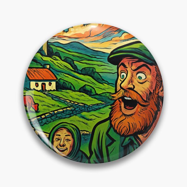 Item preview, Ireland landscape | Comics stylCartoone -  designed and sold by ComicsFactory.