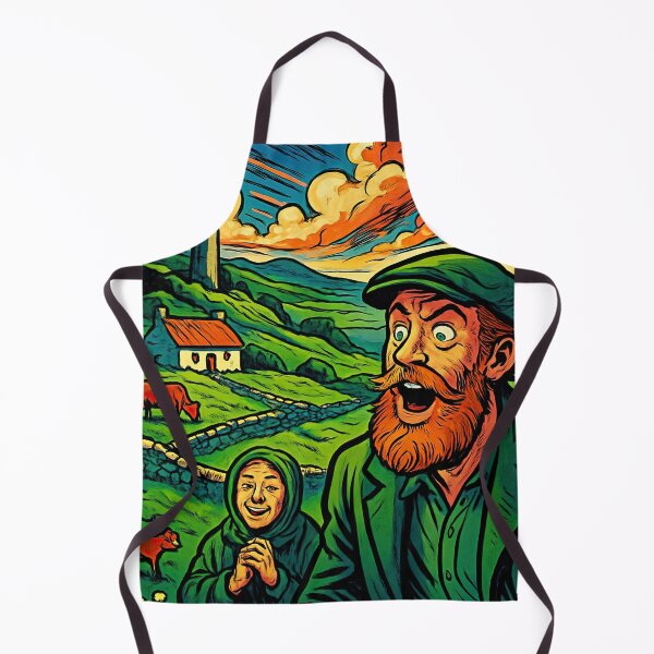 Item preview, Ireland landscape | Comics stylCartoone - designed and sold by ComicsFactory.
