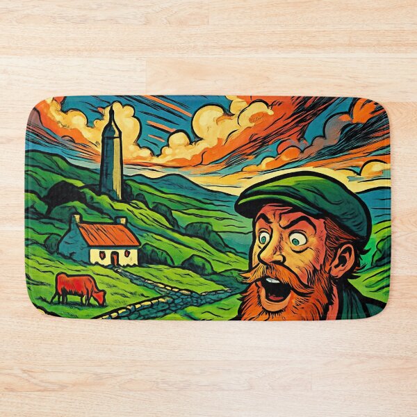 Item preview, Ireland landscape | Comics stylCartoone -  designed and sold by ComicsFactory.