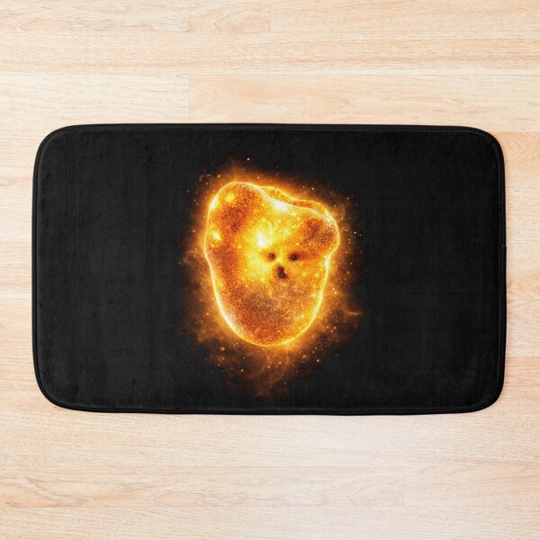 Item preview, Mystical Baltic Amber Glow – Golden Fossil Resin Stone Art | Luminous Earth Aesthetic Design designed and sold by QYNOX.