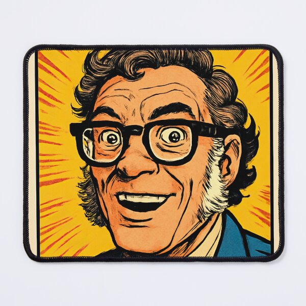 Item preview, Isaac Asimov, author | Comics stylCartoone - designed and sold by ComicsFactory.