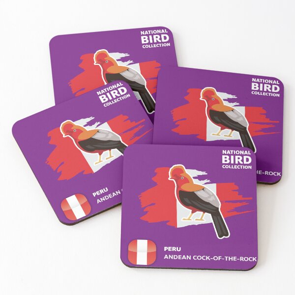 Item preview, National Bird Collection Peru Cock-of-the-rock designed and sold by SUPERHERON.