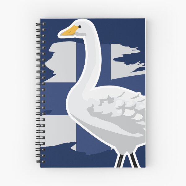 Item preview, National Bird Collection Finland Swan designed and sold by SUPERHERON.