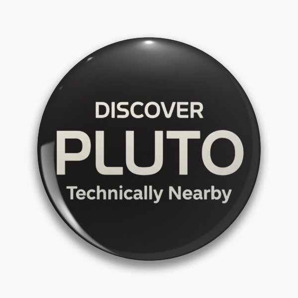 Item preview,  Discover Pluto - Solar System Tourist Board: Inverted  designed and sold by Halejo68.