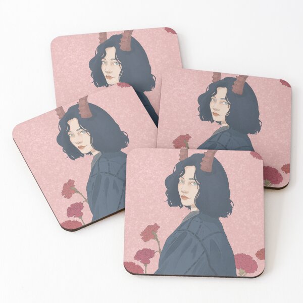 Item preview, Capricorn Woman Zodiac Art – January Birth Flower Illustration designed and sold by Ninzs.