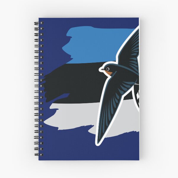 Item preview, National Bird Collection Estonia Swallow designed and sold by SUPERHERON.