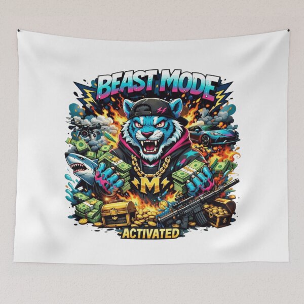 Item preview, Beast Mode ACTIVATED – Tiger Power Design designed and sold by JonathanP514.