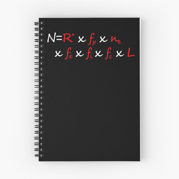 Item preview, Drake Equation- Physics Science Equation designed and sold by the-elements.