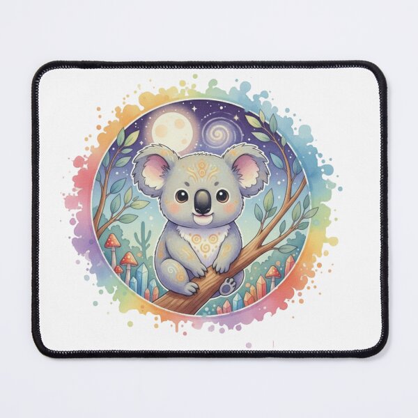 Item preview, Cute Koala Moon - Cute Spirit Moon Art designed and sold by Magic House.