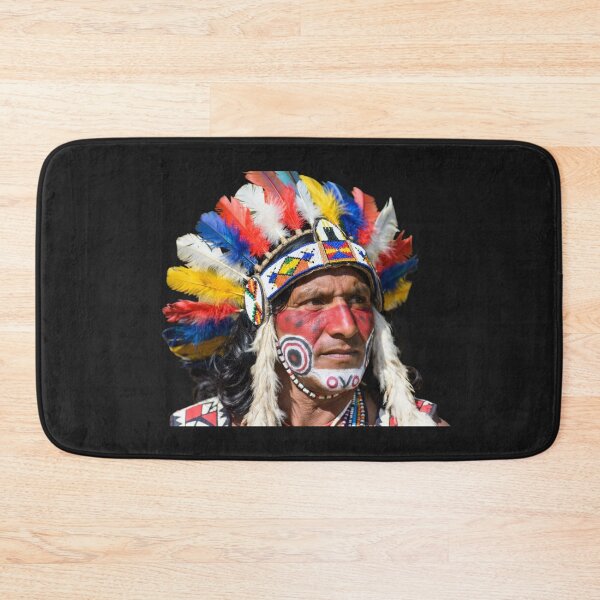 Item preview, Native American Chief Portrait – Spirit of the Warrior designed and sold by ArthurShu.