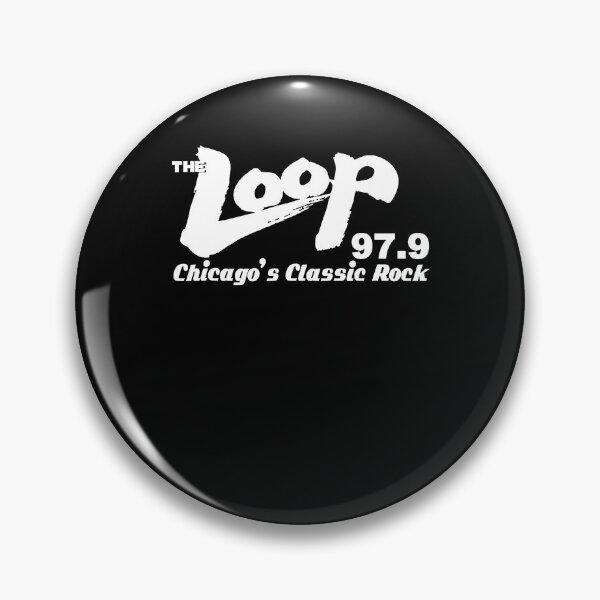Item preview, The L O O P 97.9 Chicagos Classic Rock Vintage Graphic designed and sold by najaks.