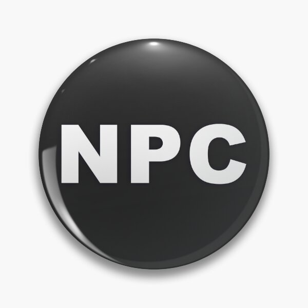 Item preview, NPC — White Minimal Bold Type Statement designed and sold by WORDPAUSE.