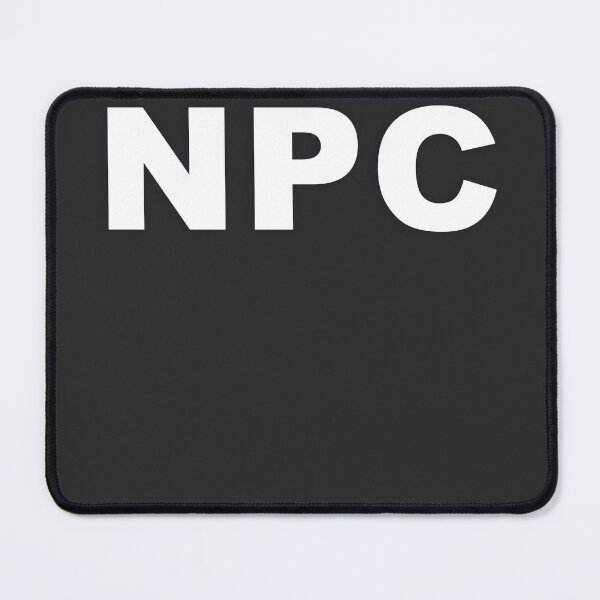 Item preview, NPC — White Minimal Bold Type Statement designed and sold by WORDPAUSE.
