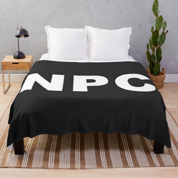 Item preview, NPC — White Minimal Bold Type Statement designed and sold by WORDPAUSE.