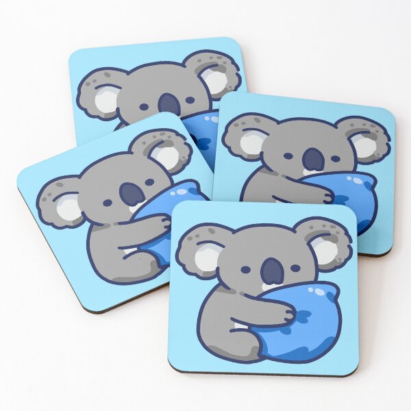 Item preview, Kawaii Koala - Cozy Cute Animal Illustration - Darker Variant designed and sold by MartynaKanik.