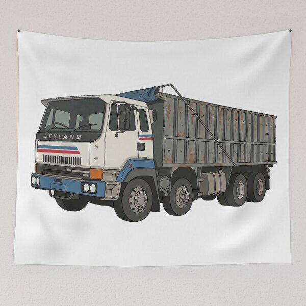 Item preview, Old Dump Truck Tipper designed and sold by ReganDesigns.