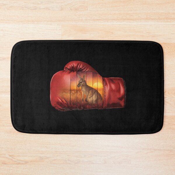 Item preview,  Kangaroo in a Boxing Glove. Collage Art. designed and sold by Mosogoloso.