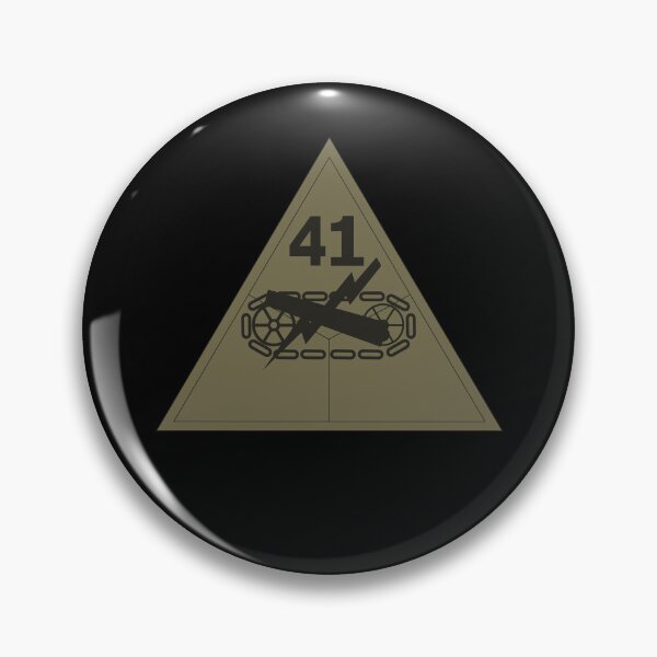 Item preview, Army - SSI - 41st Armored Division - Subdued X 300 designed and sold by Military Insignia Products.