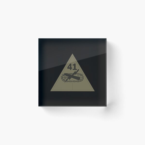 Item preview, Army - SSI - 41st Armored Division - Subdued X 300 designed and sold by Military Insignia Products.