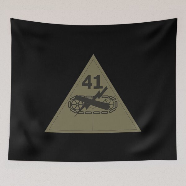 Item preview, Army - SSI - 41st Armored Division - Subdued X 300 designed and sold by Military Insignia Products.