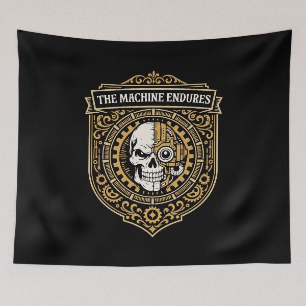 Item preview, The Machine Endures Wargaming designed and sold by pixeptional.