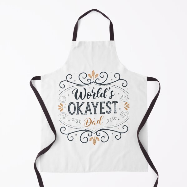 Item preview, World’s Okayest Dad – Decorative Vintage Typography Clipart designed and sold by Erik Visnievskij.
