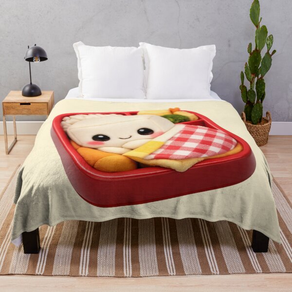 Item preview, Cute Tofu in Bento Box | Kawaii Fun Food Character designed and sold by Moons Studio.