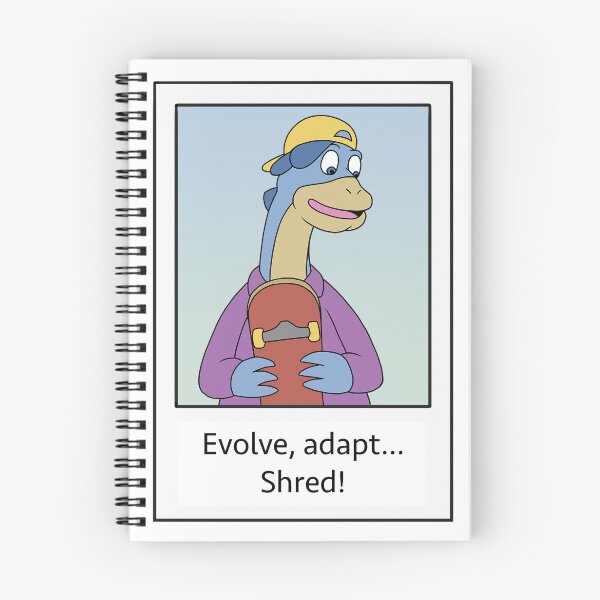 Item preview, Evolve Adapt Shred! designed and sold by VtopiaStories.